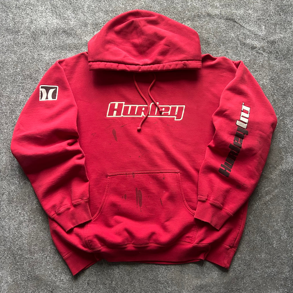 Vintage Distressed Hurley Int. Hoodie