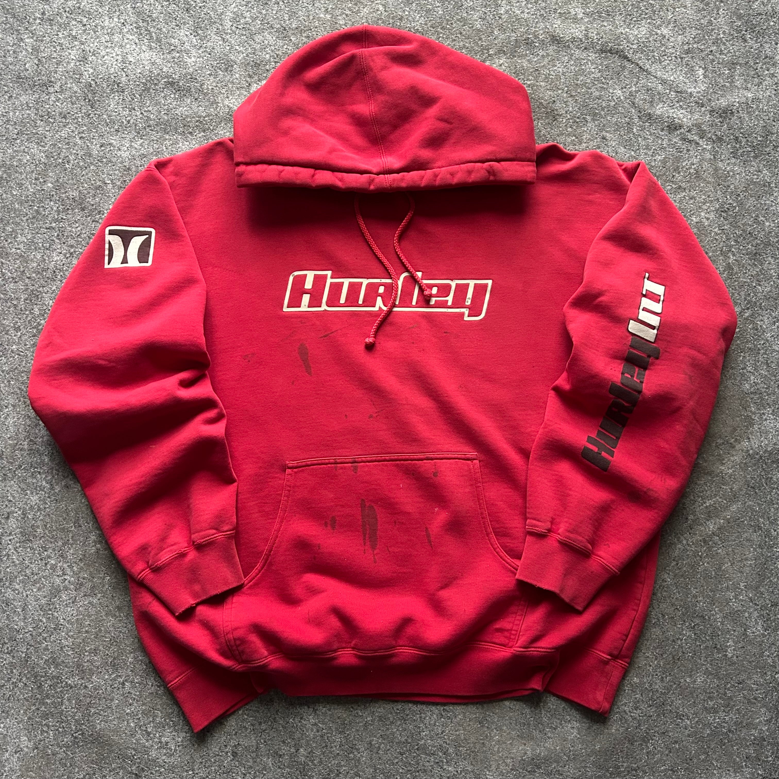 Vintage Distressed Hurley Int. Hoodie