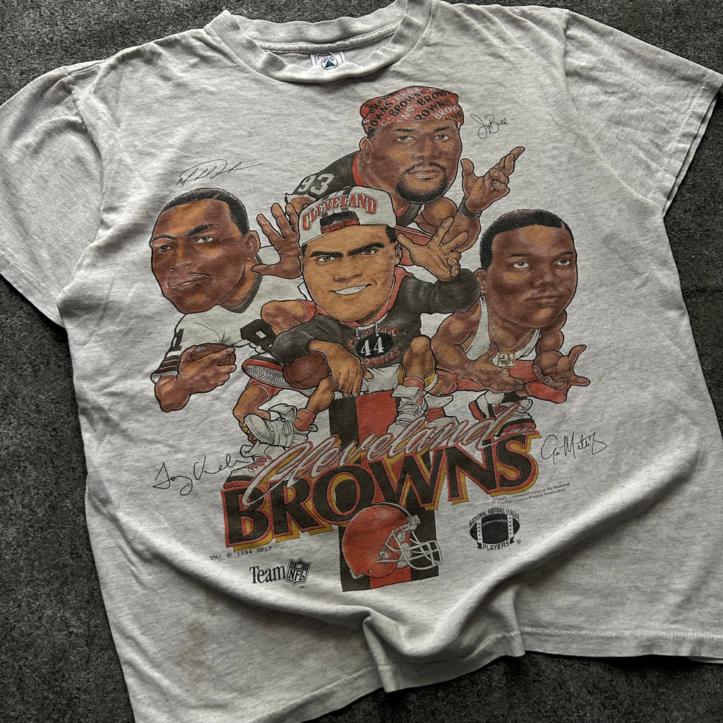 Vintage Cleveland Browns Caricature T-shirt