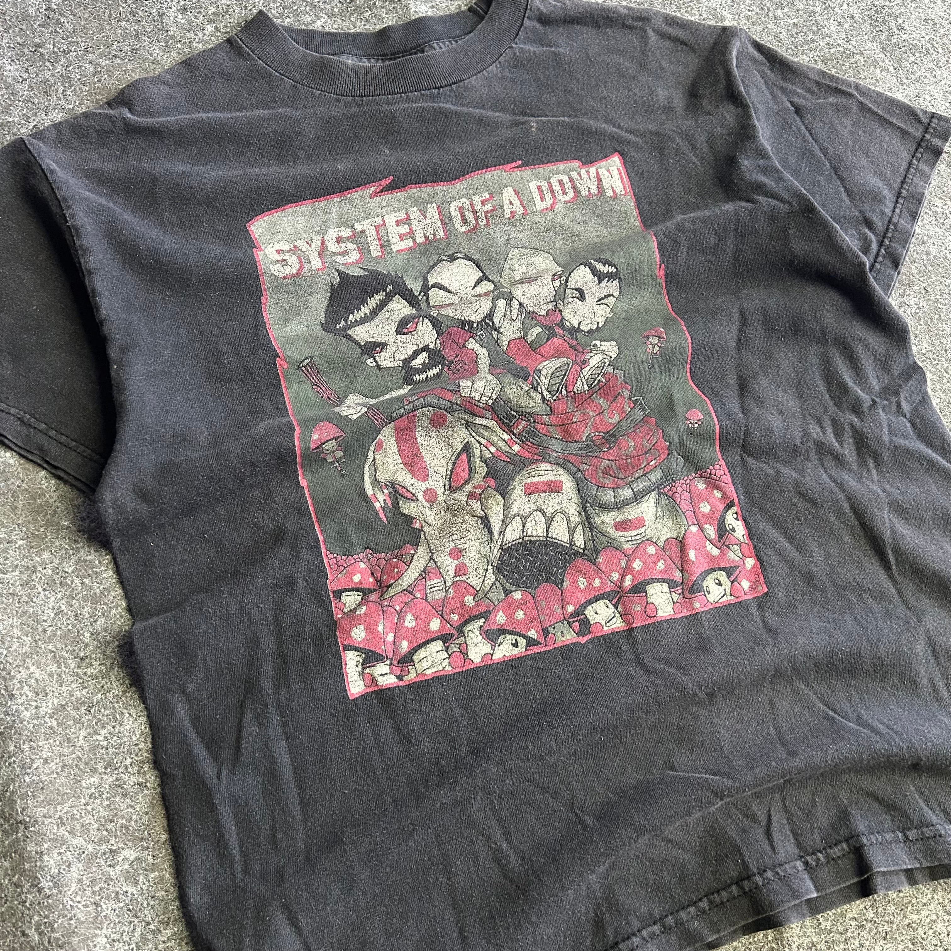 Vintage System Of A Down Band T-shirt