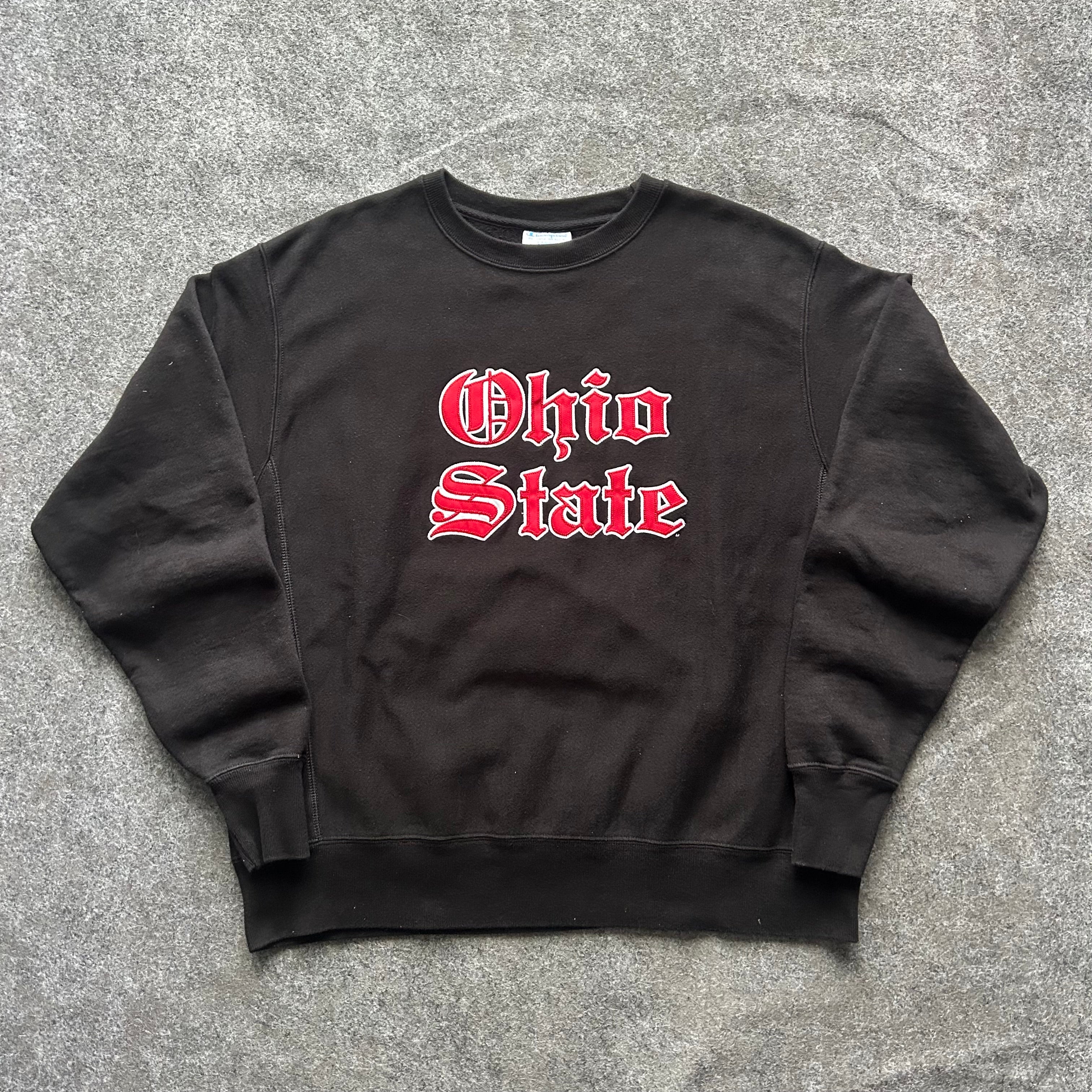Vintage Ohio State Old English Champion Reverse Weave Crewneck