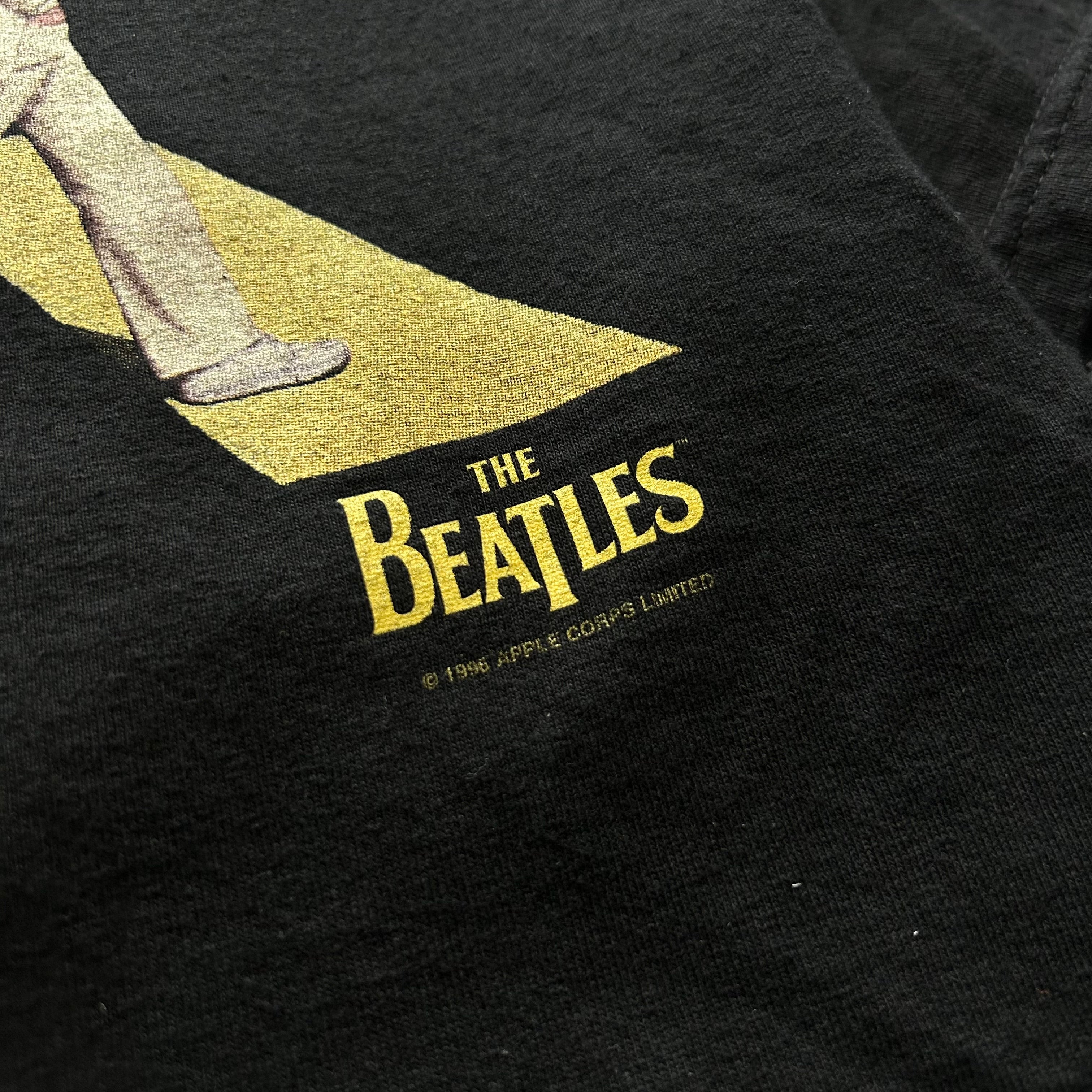 Vintage The Beatles Abbey Road Band Cropped T-shirt