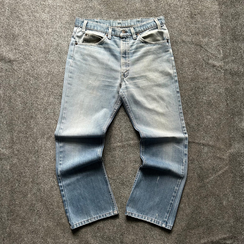 Vintage Faded Blue Levi’s Orange Tab BIG E Jeans