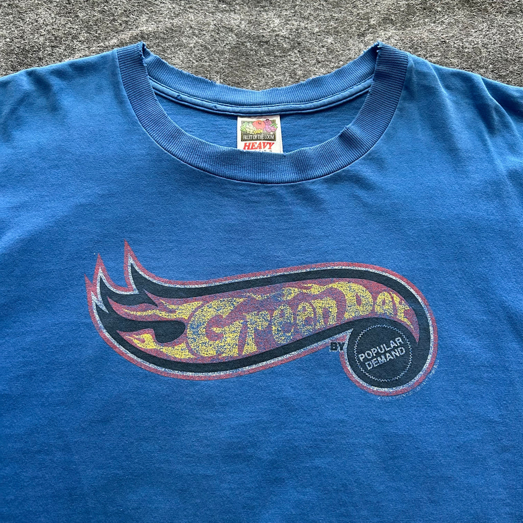Vintage Green Day Hot Wheels Band T-shirt