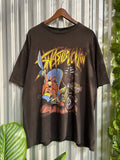 Vintage Harley Davidson Looney Tunes Swashbucklin’ Distressed T-shirt - Size XL