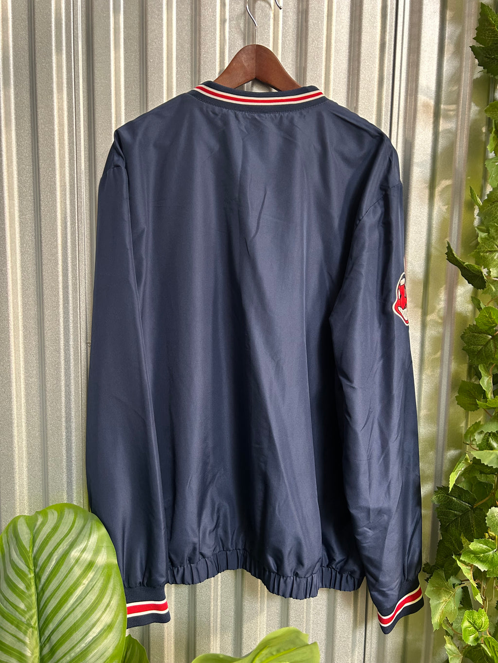Vintage Cleveland Indians Windbreaker Pullover Jacket- Size XL