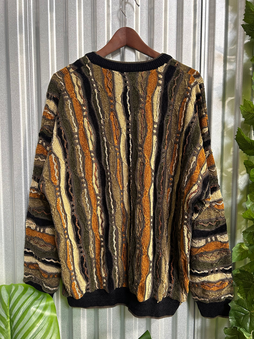 Vintage Coogi Styled Pronto Uomo Knit Sweater - Size XL