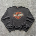 Vintage Harley Davidson Big Emblem Crewneck