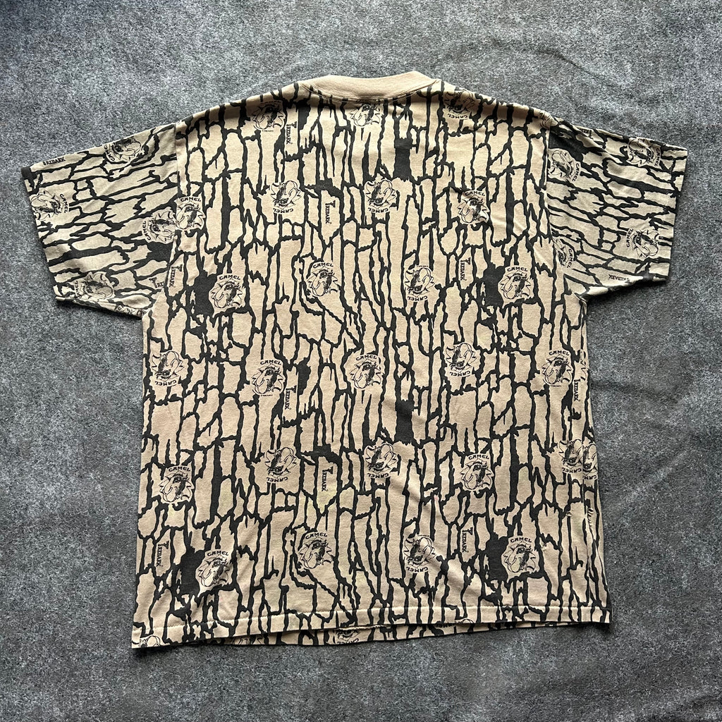 Vintage Camel Cigarettes Camouflage T-shirt