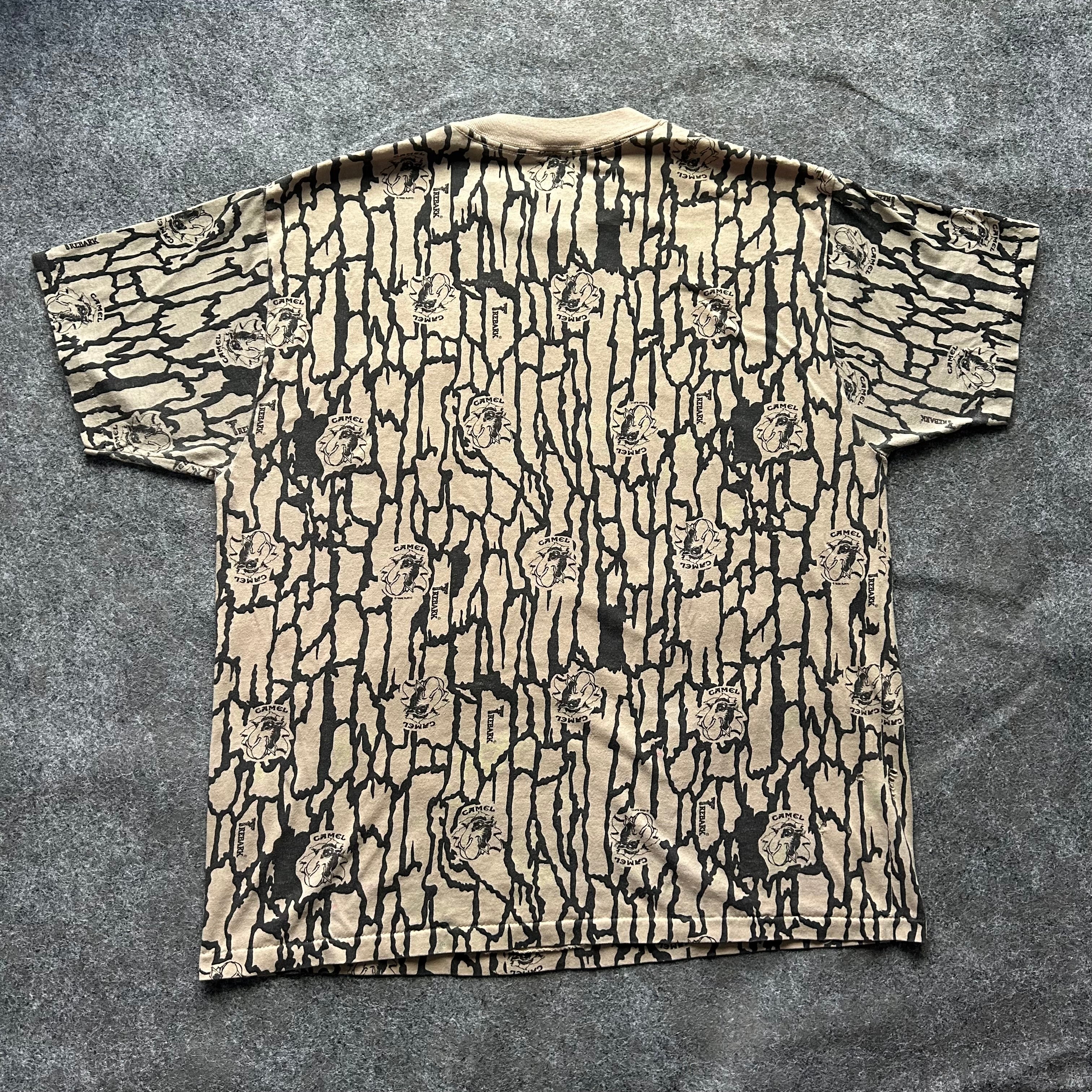 Vintage Camel Cigarettes Camouflage T-shirt