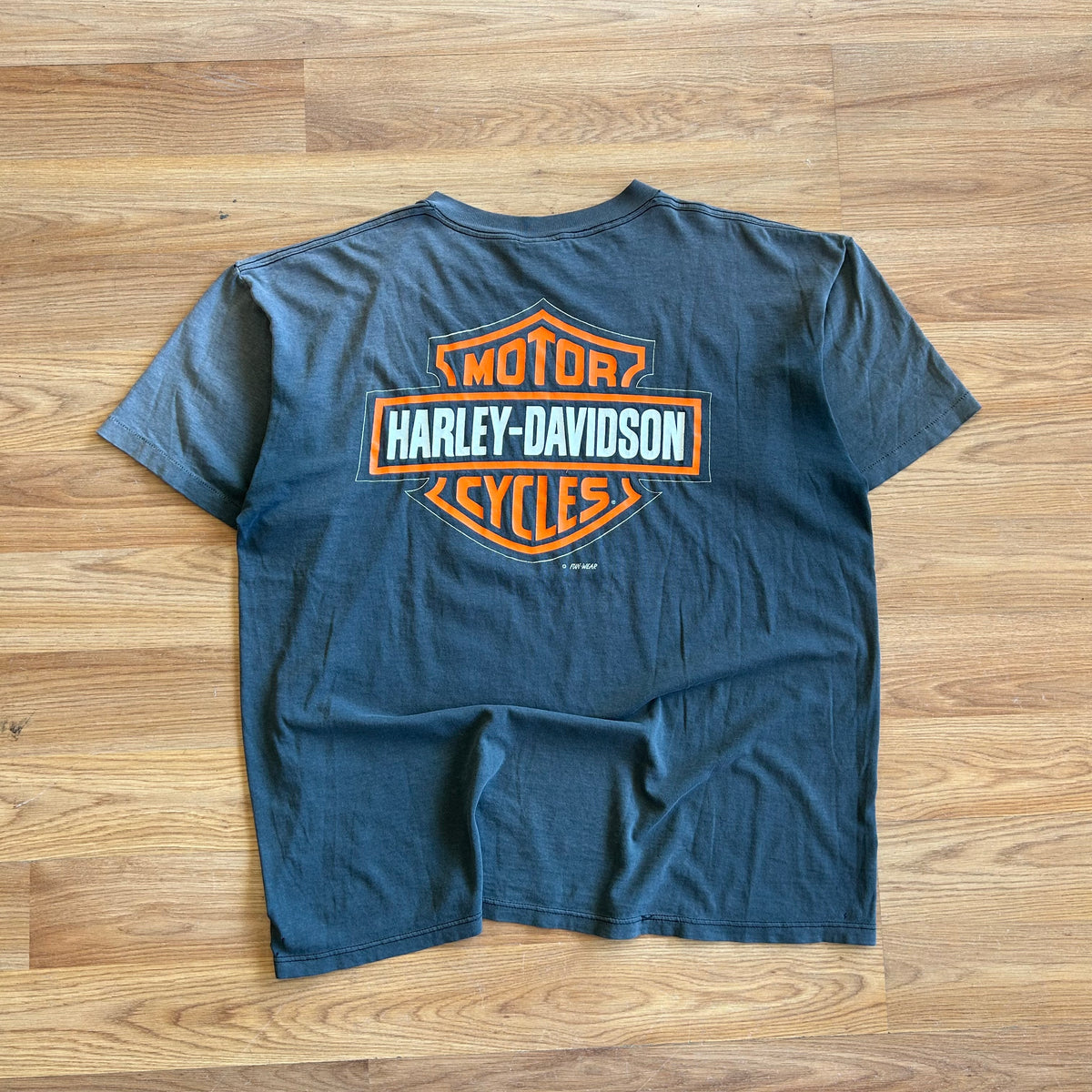 Vintage Harley Davidson Faded & Distressed Tasmanian Devil T-shirt - Size XL