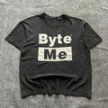 Vintage Byte Me Computer Tech Parody T-shirt