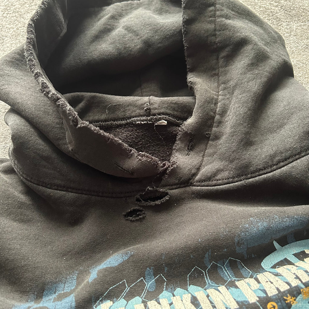 Vintage Thrashed Linkin Park Band Hoodie