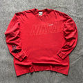 Vintage Nike Athletics Long Sleeve Spell Out Shirt