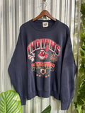 Vintage Cleveland Indians 1996 Central Division Champions Crewneck- Size XL
