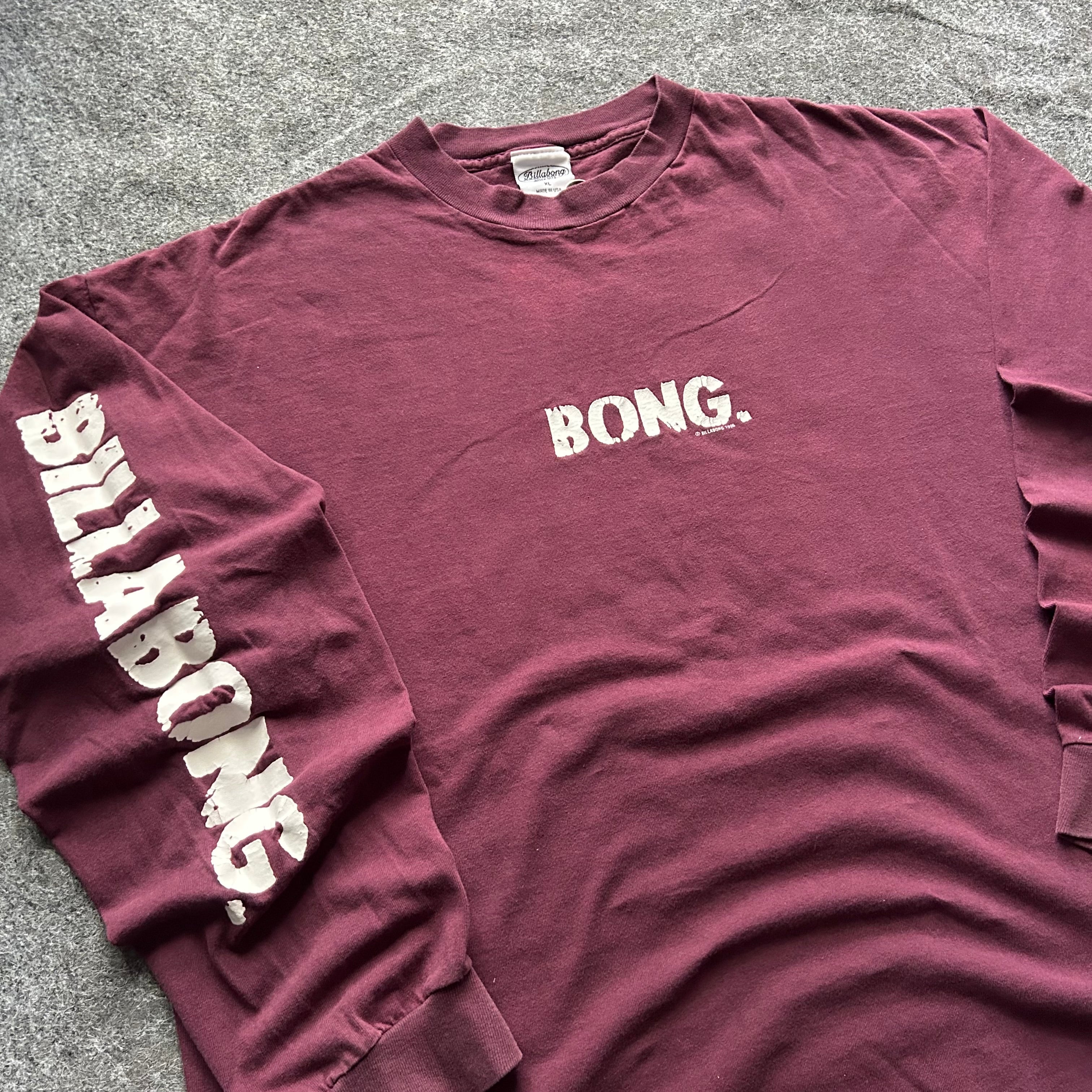 Vintage Billabong Long Sleeve Spell Out Shirt