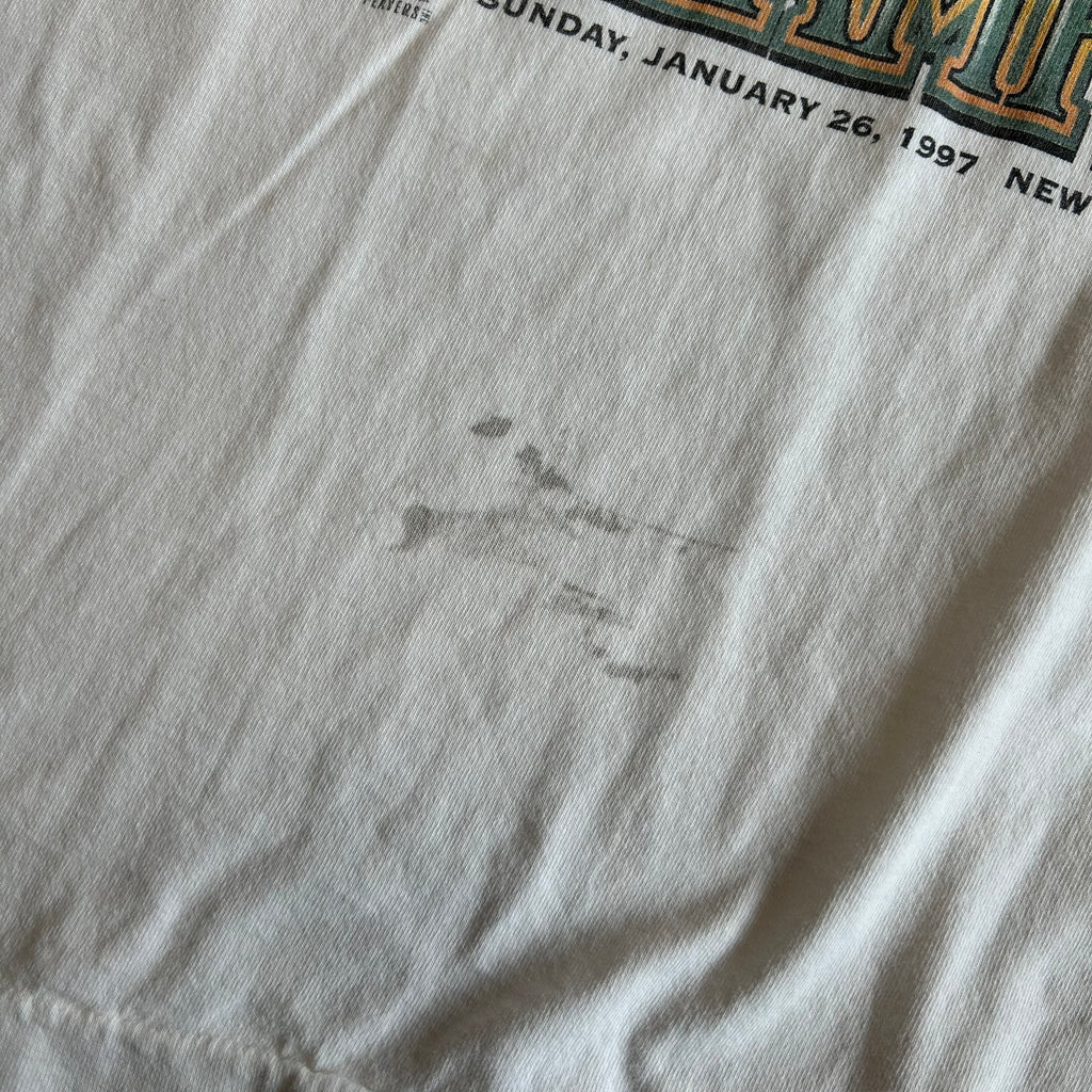 Vintage Green Bay Packers Super Bowl Big Head T-shirt - Size 2XL