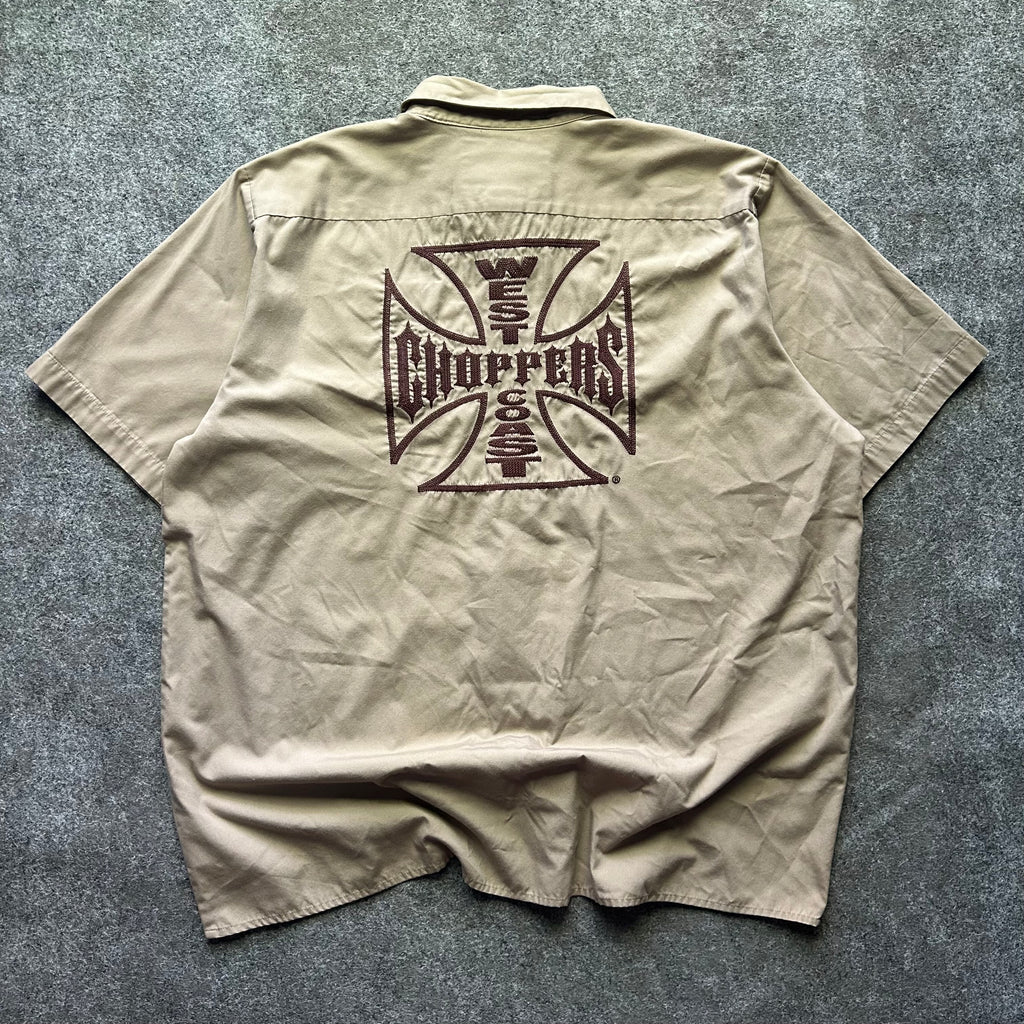 Vintage West Coast Choppers Button Up Shirt