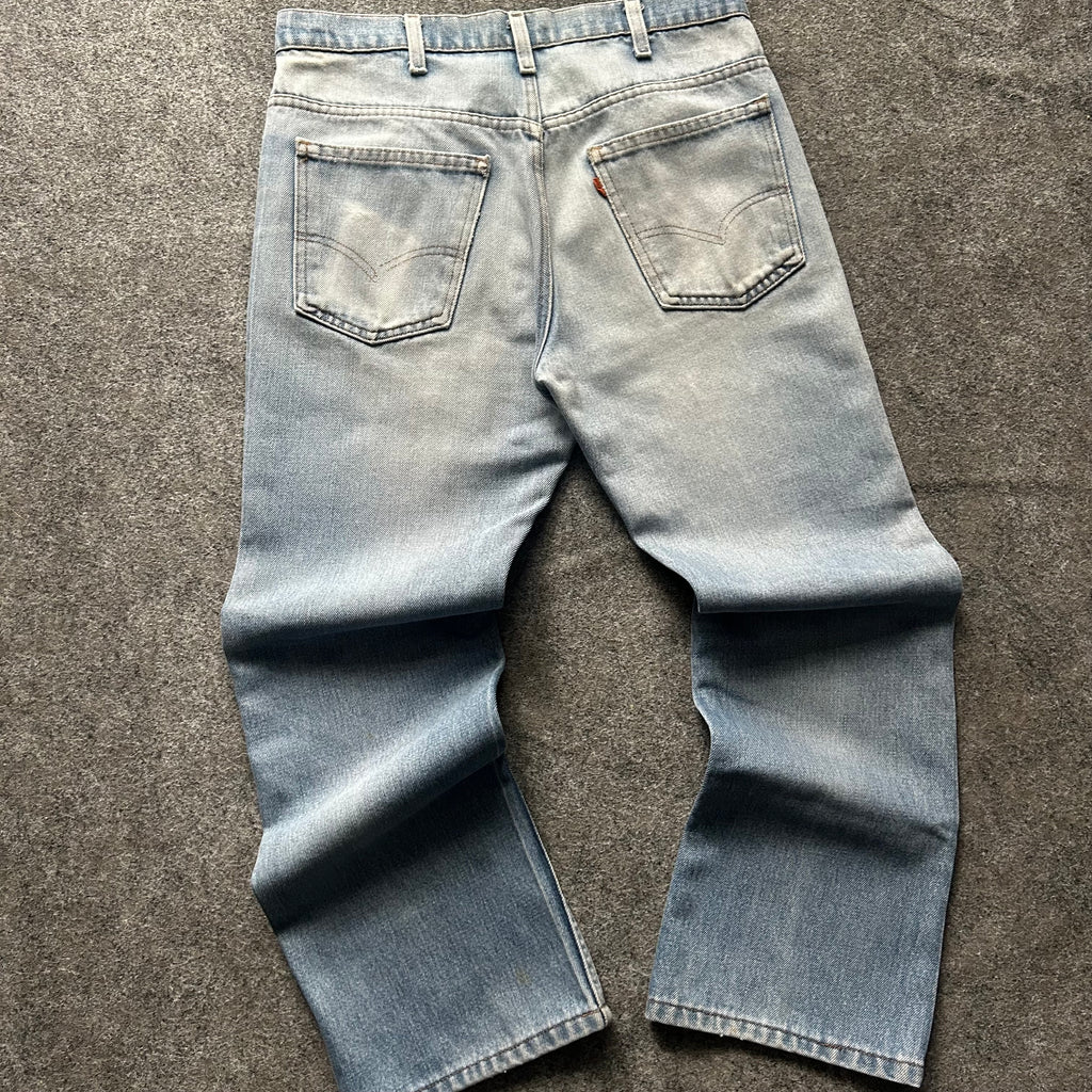 Vintage Faded Blue Levi’s Orange Tab BIG E Jeans