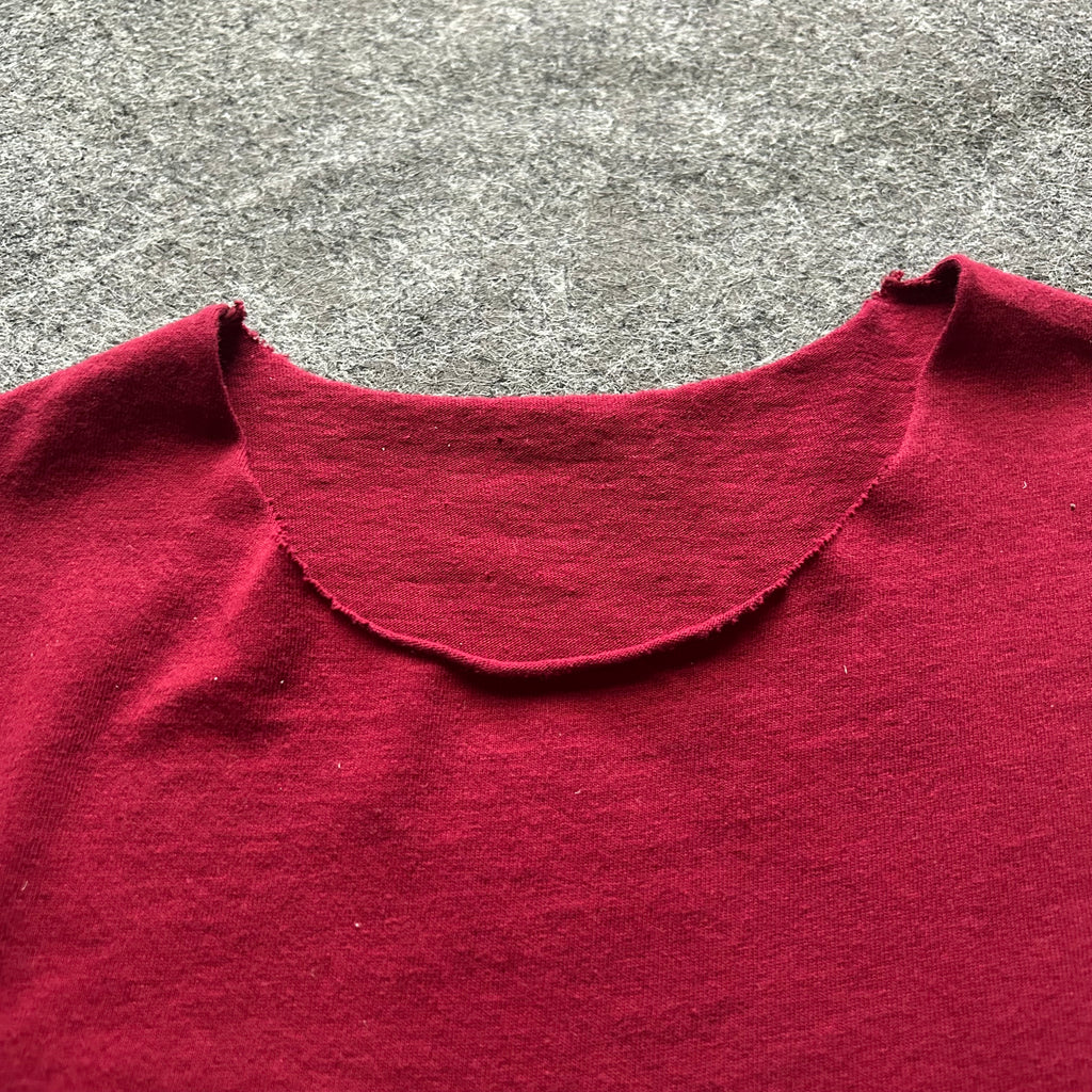 Vintage Harley Davidson 3D Emblem Hog Cut Off T-shirt