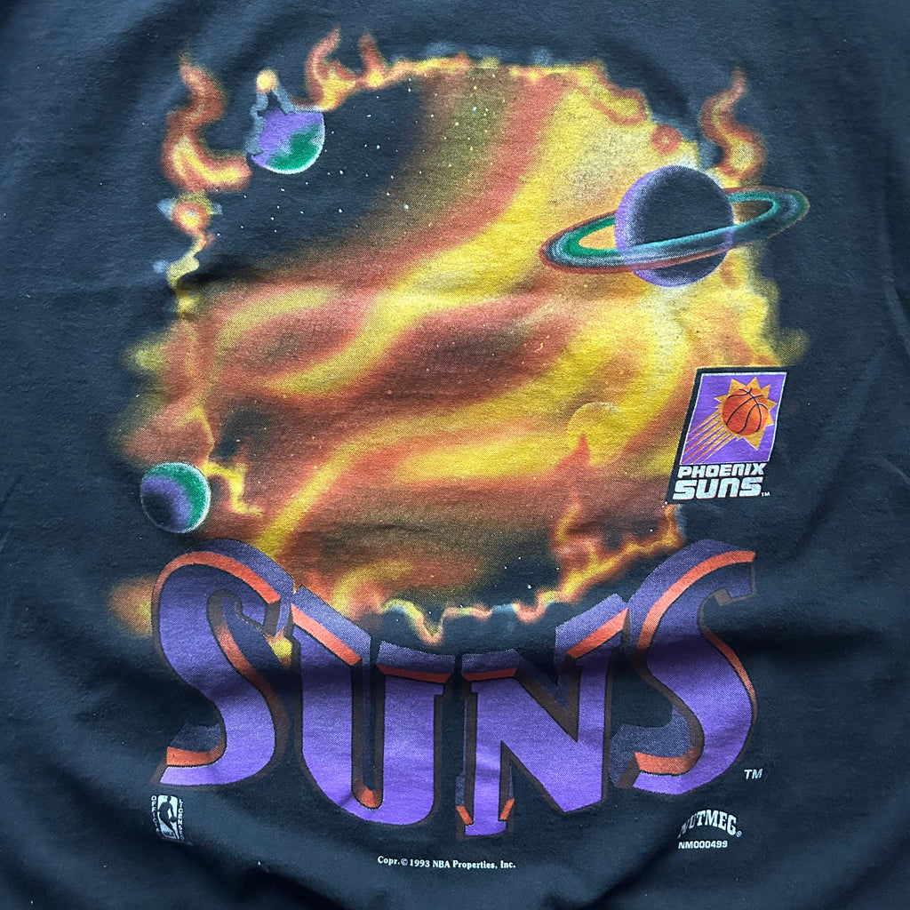 Vintage Phoenix Suns NBA Nutmeg Break Through T-shirt