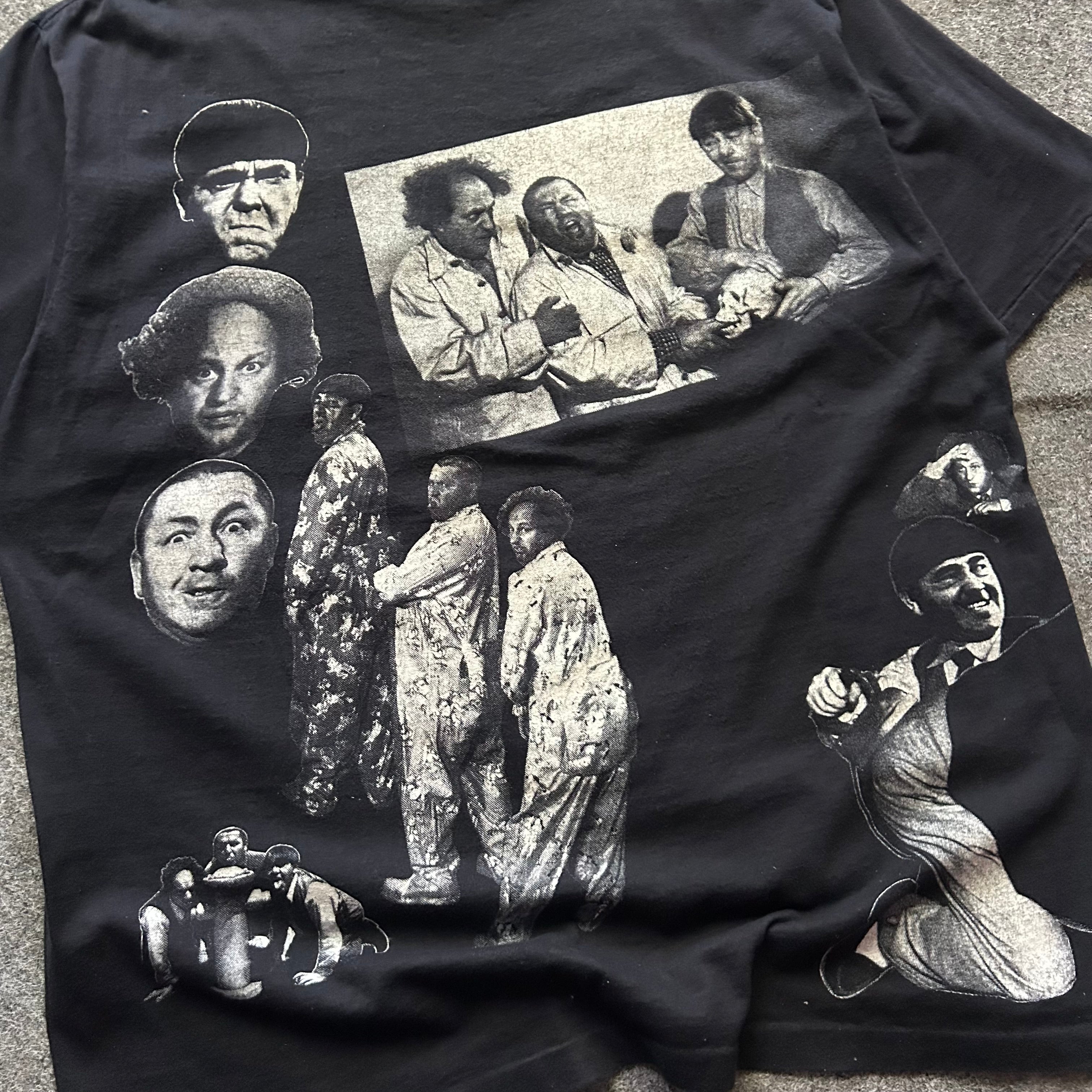Vintage The Three Stooges AOP Wrap Around T-shirt