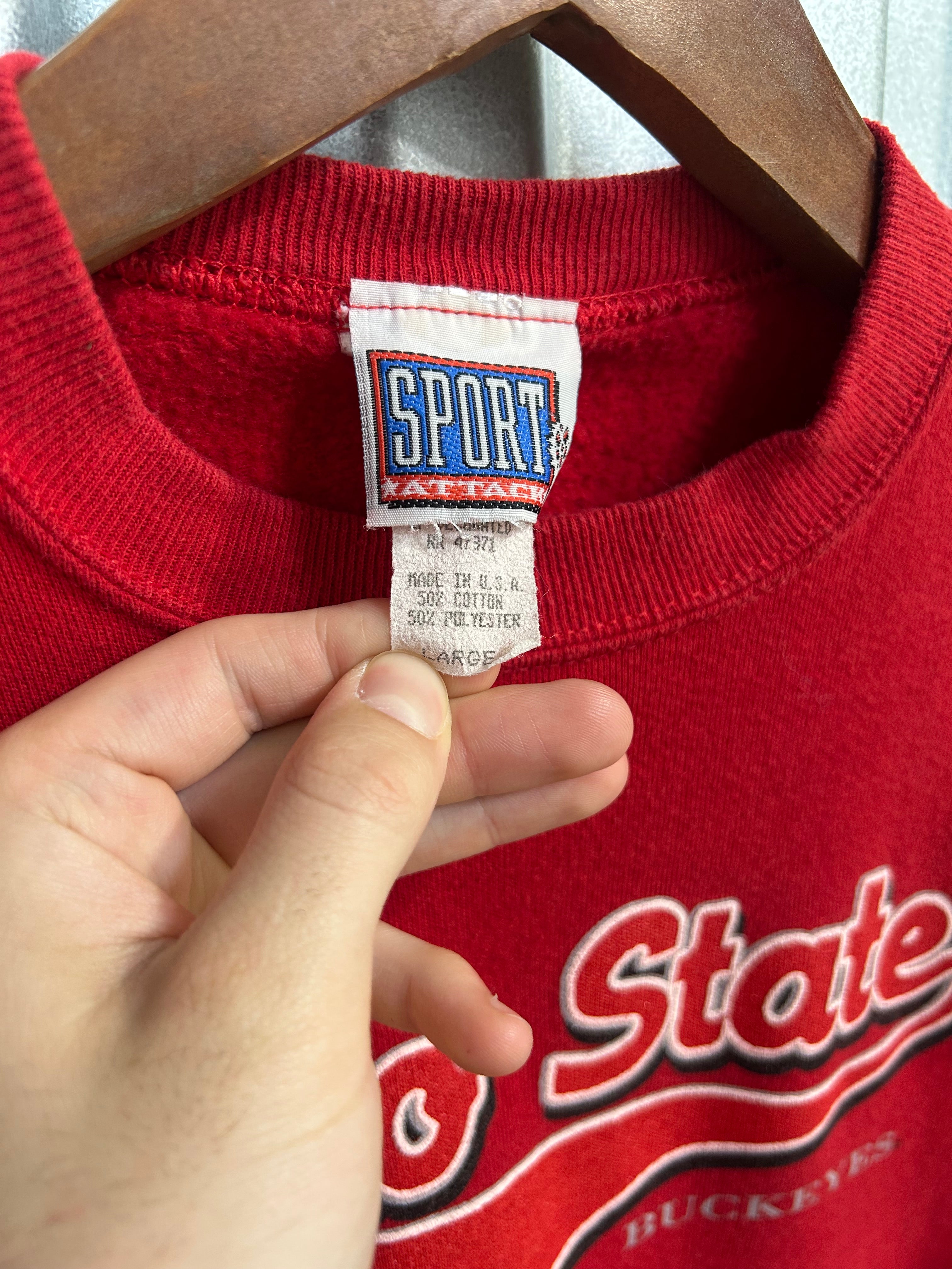 Vintage Ohio State Buckeyes Kids Crewneck- Size Kids Large