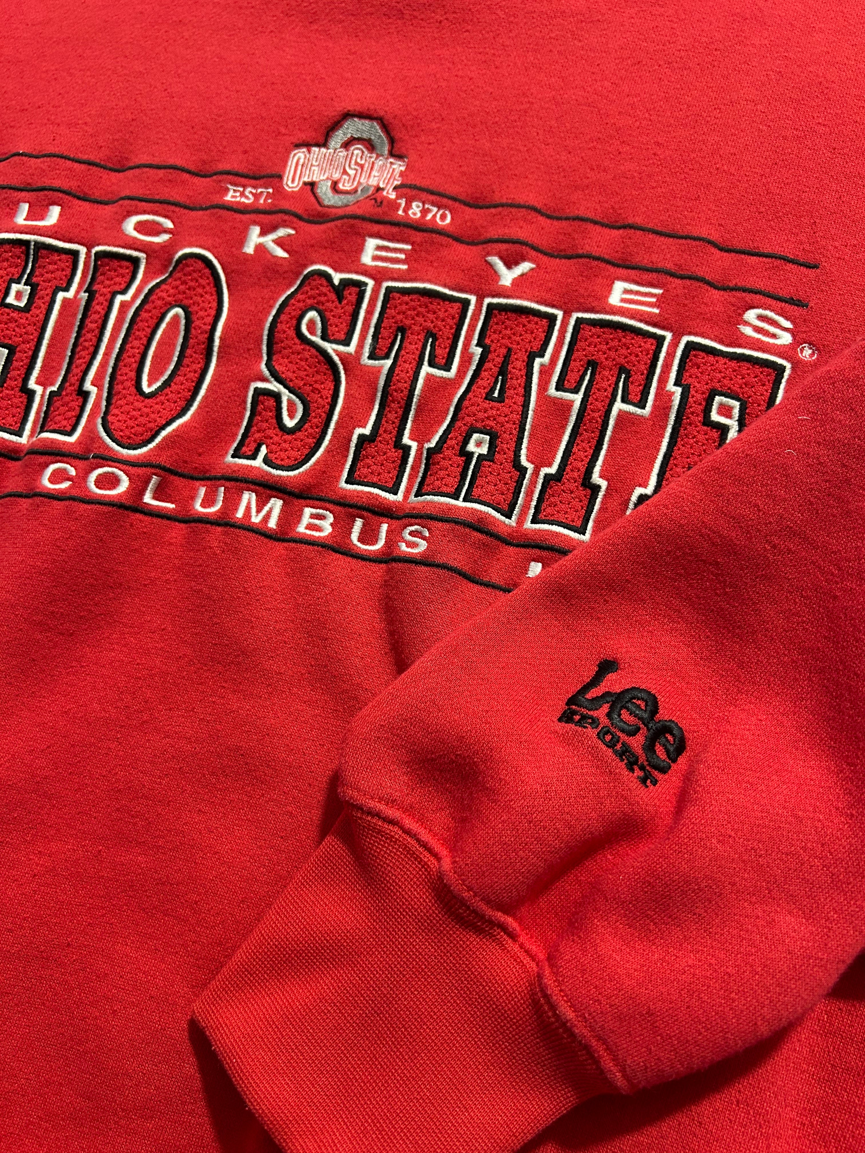 Vintage Ohio State Buckeyes Columbus Lee Crewneck- Size XL