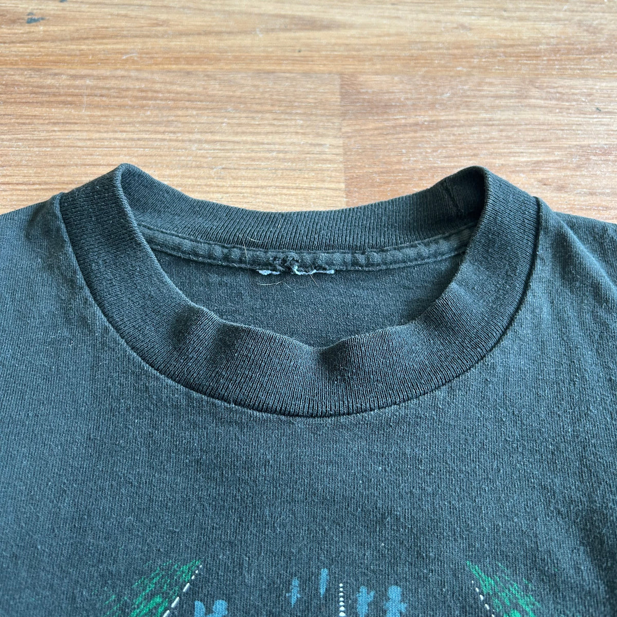 Vintage Harley Davidson Warned Bros Biker T-shirt - Size Small