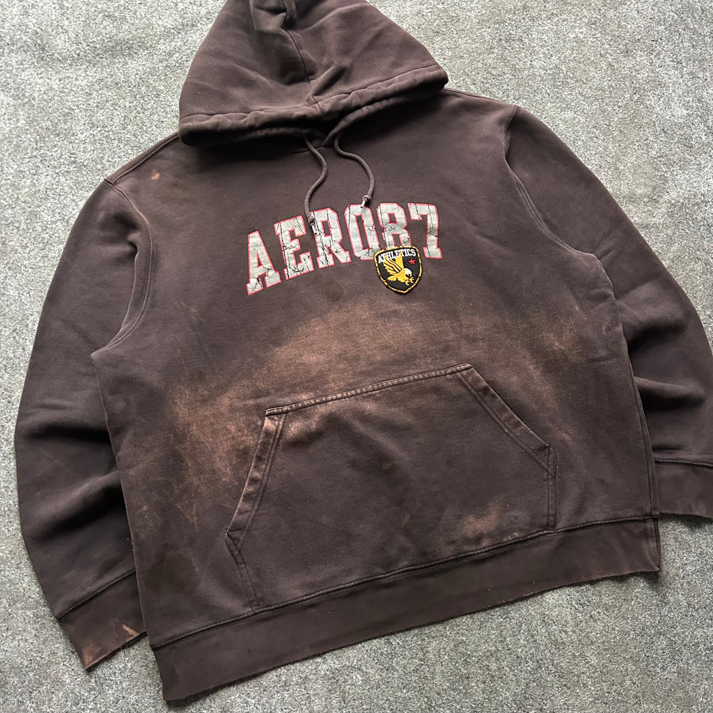 Vintage Distressed Aeropostale Aero87 Hoodie