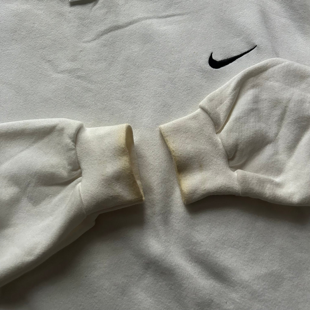 Vintage Nike Swoosh White Crewneck