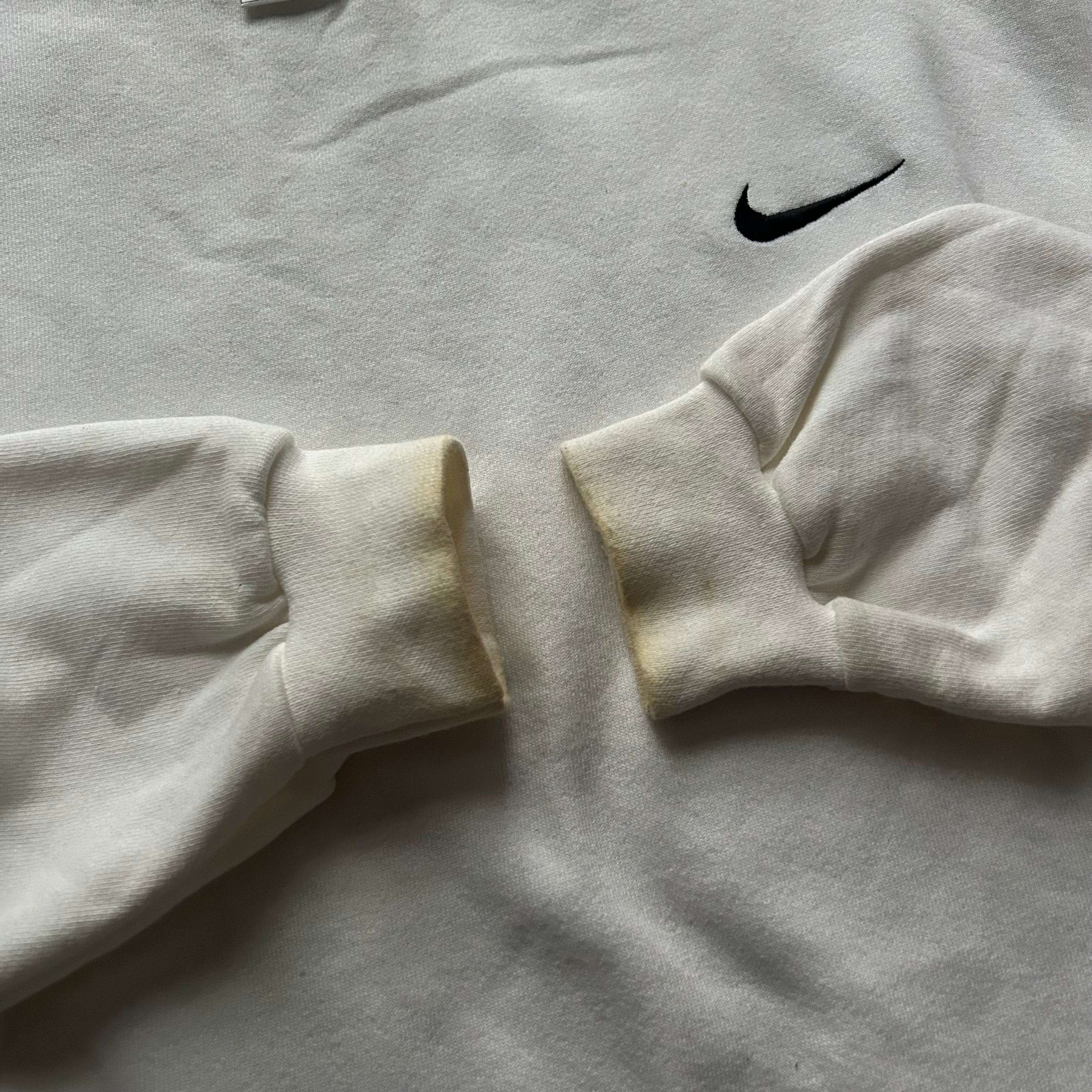 Vintage Nike Swoosh White Crewneck