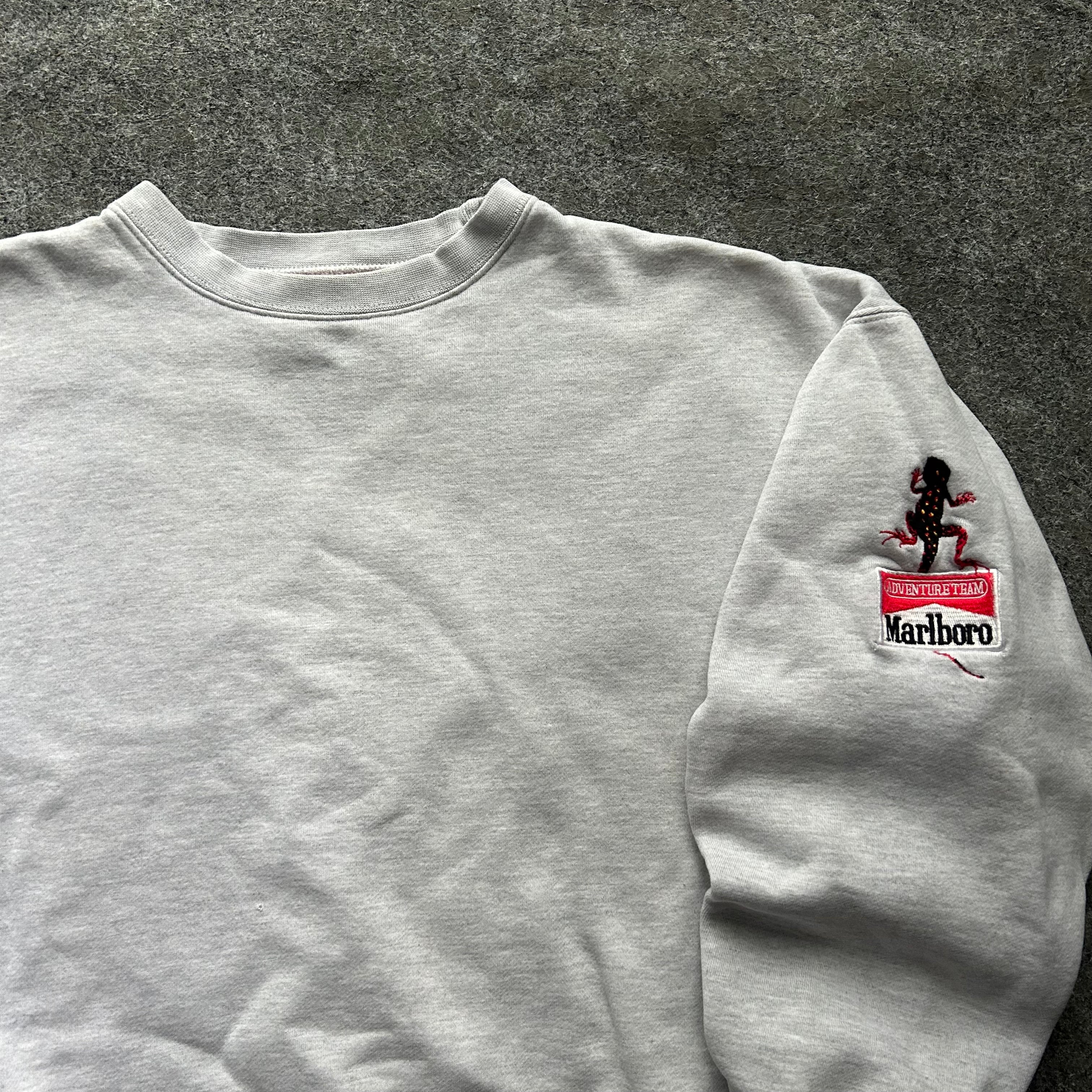 Vintage Marlboro Gecko Patch Crewneck