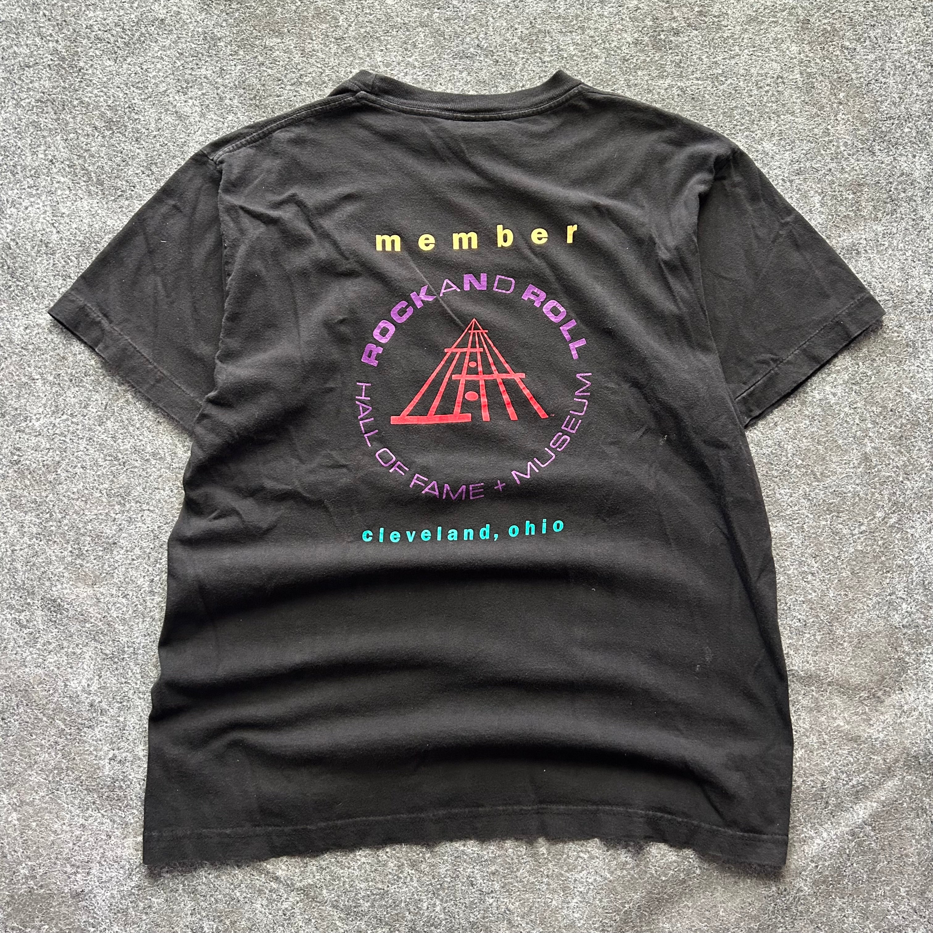 Vintage Rock Your World Rock And Roll Hall Of Fame Member T-shirt