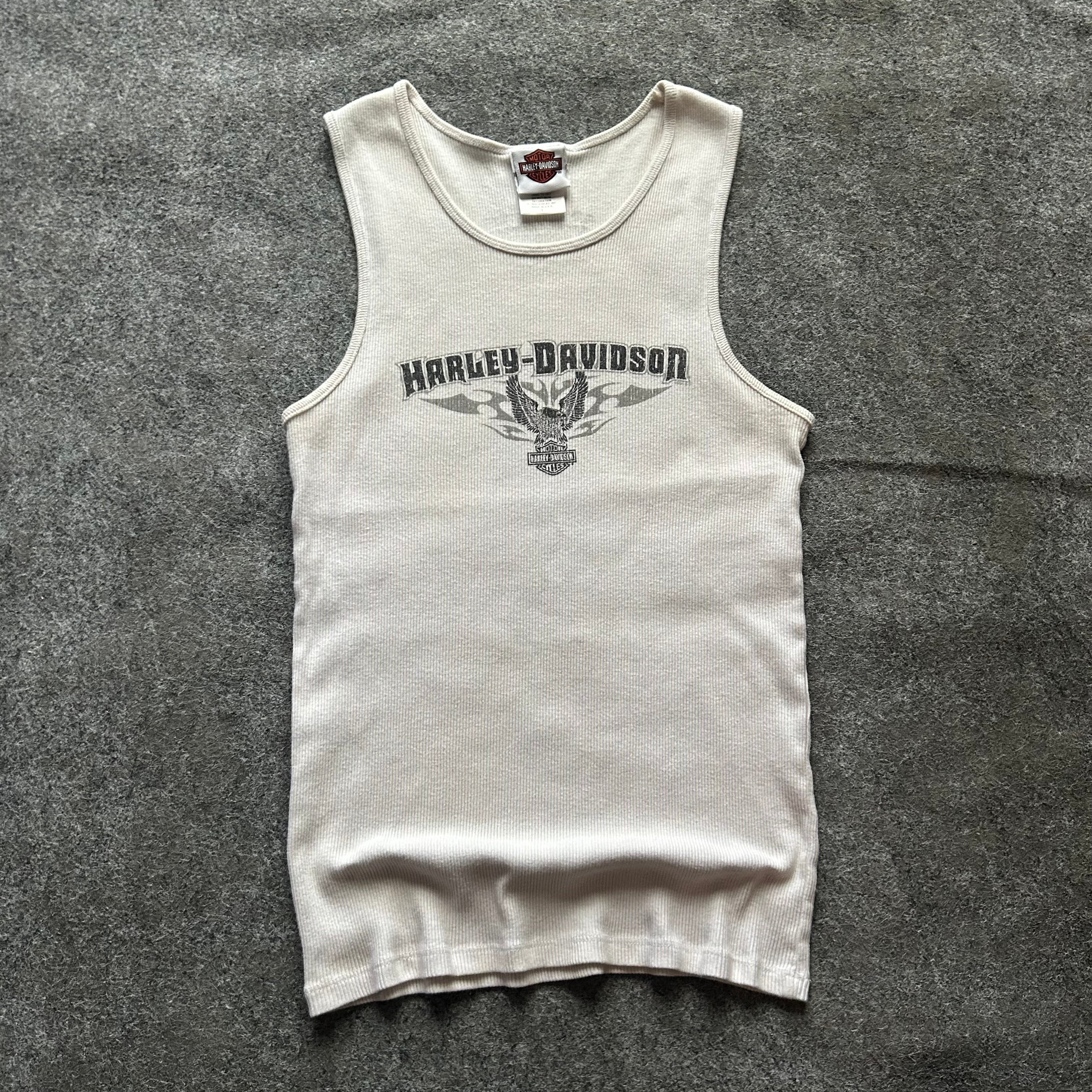 Vintage Harley Davidson Women’s Tank Top Shirt