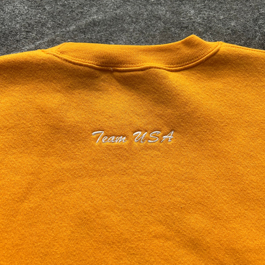 Vintage Olympics Team U.S.A. Yellow Crewneck