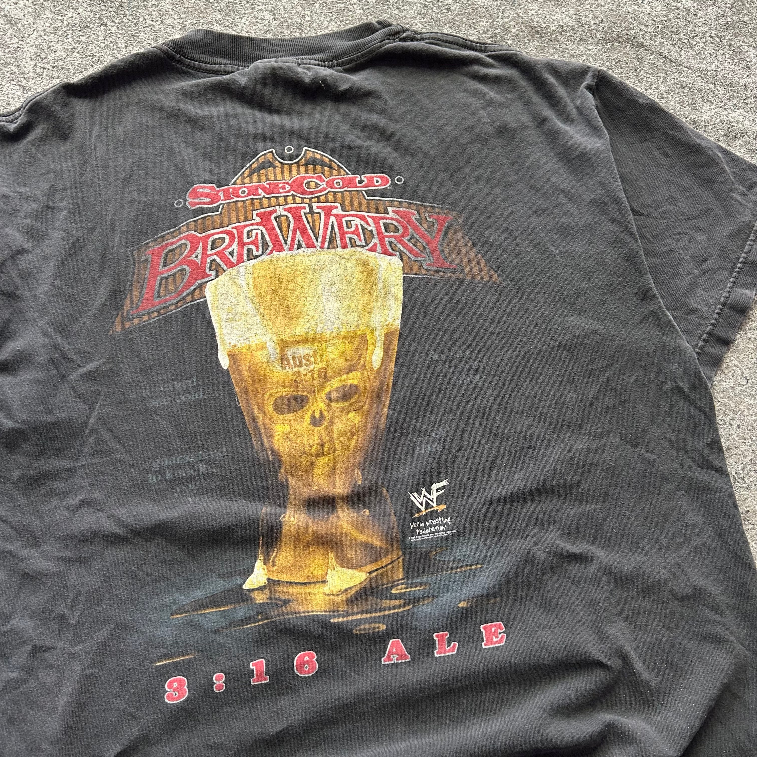 Vintage Stone Cold Steve Austin Brewery T-shirt