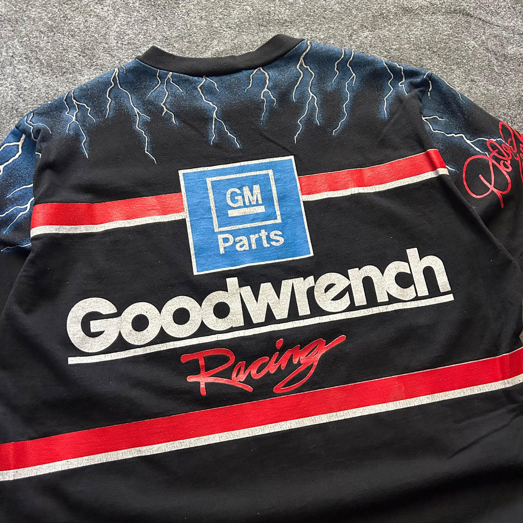 Vintage Dale Earnhardt The Black Knight Lightning NASCAR AOP T-shirt