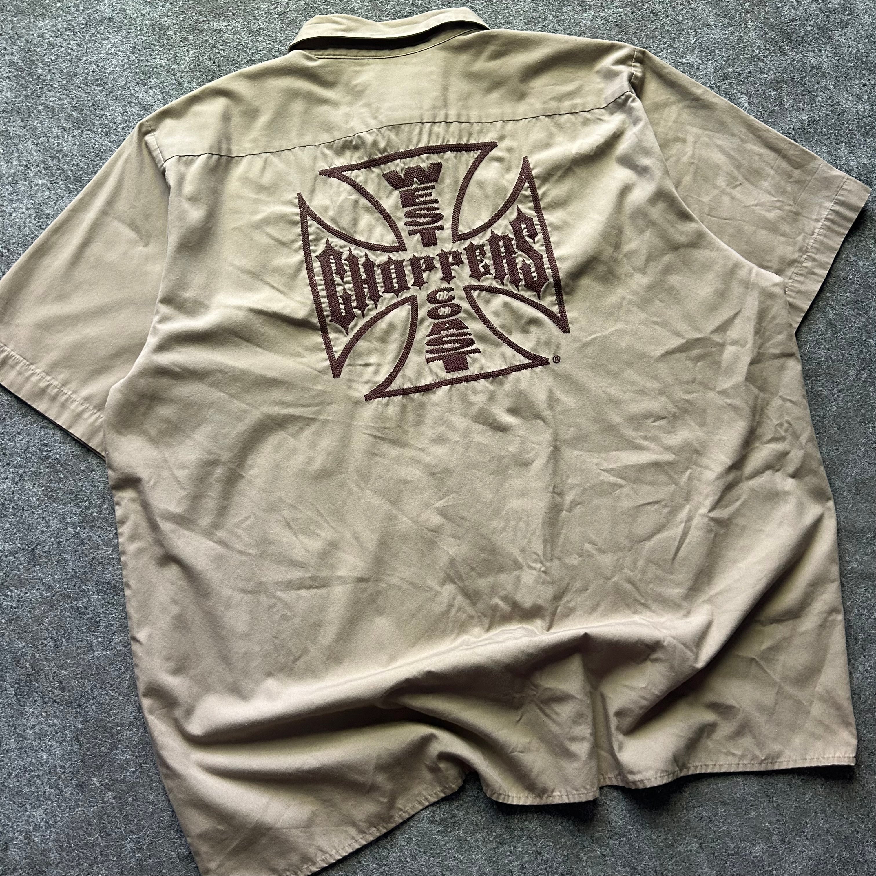 Vintage West Coast Choppers Button Up Shirt