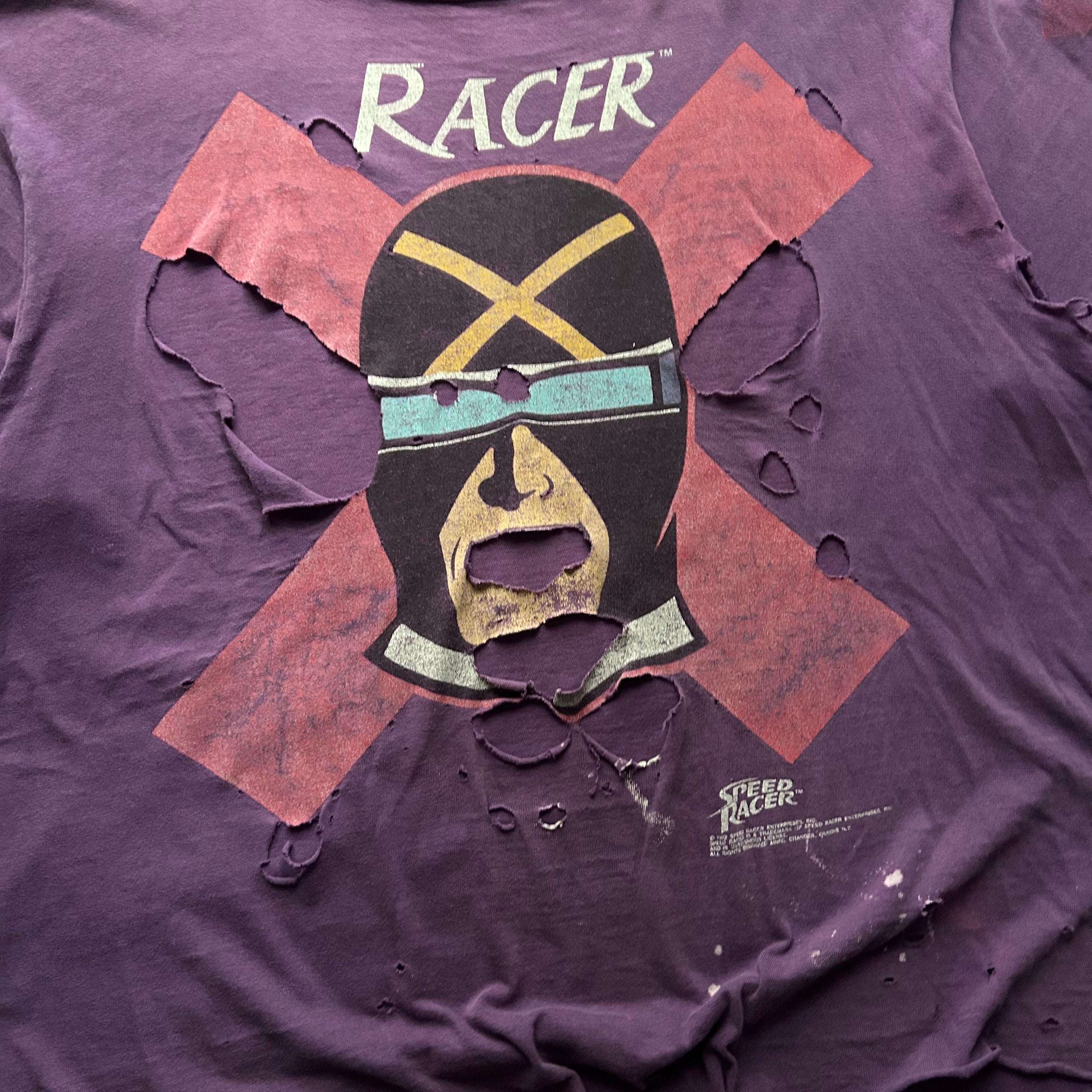 Vintage Thrashed Speed Racer T-shirt
