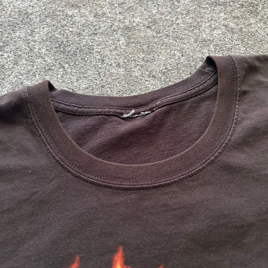 Vintage Harley Davidson Flame Graphic T-shirt