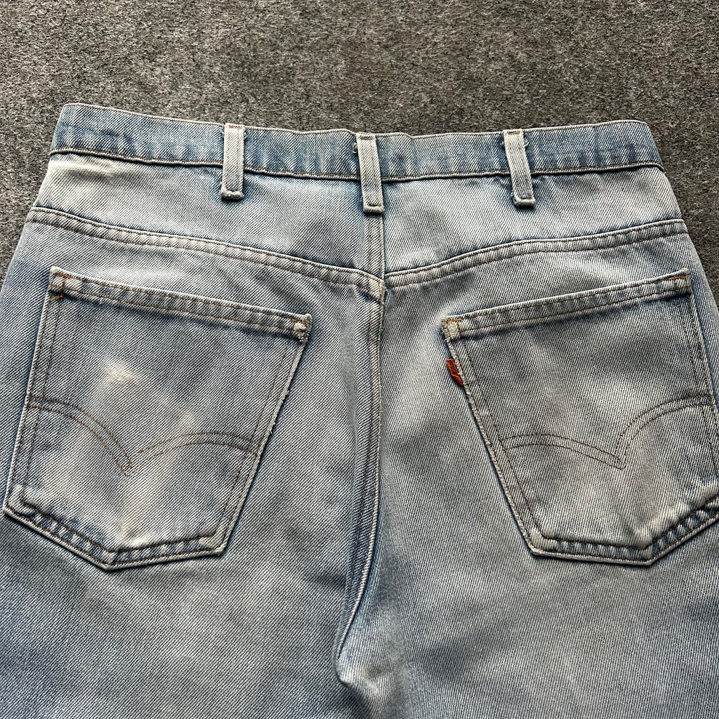 Vintage Faded Blue Levi’s Orange Tab BIG E Jeans