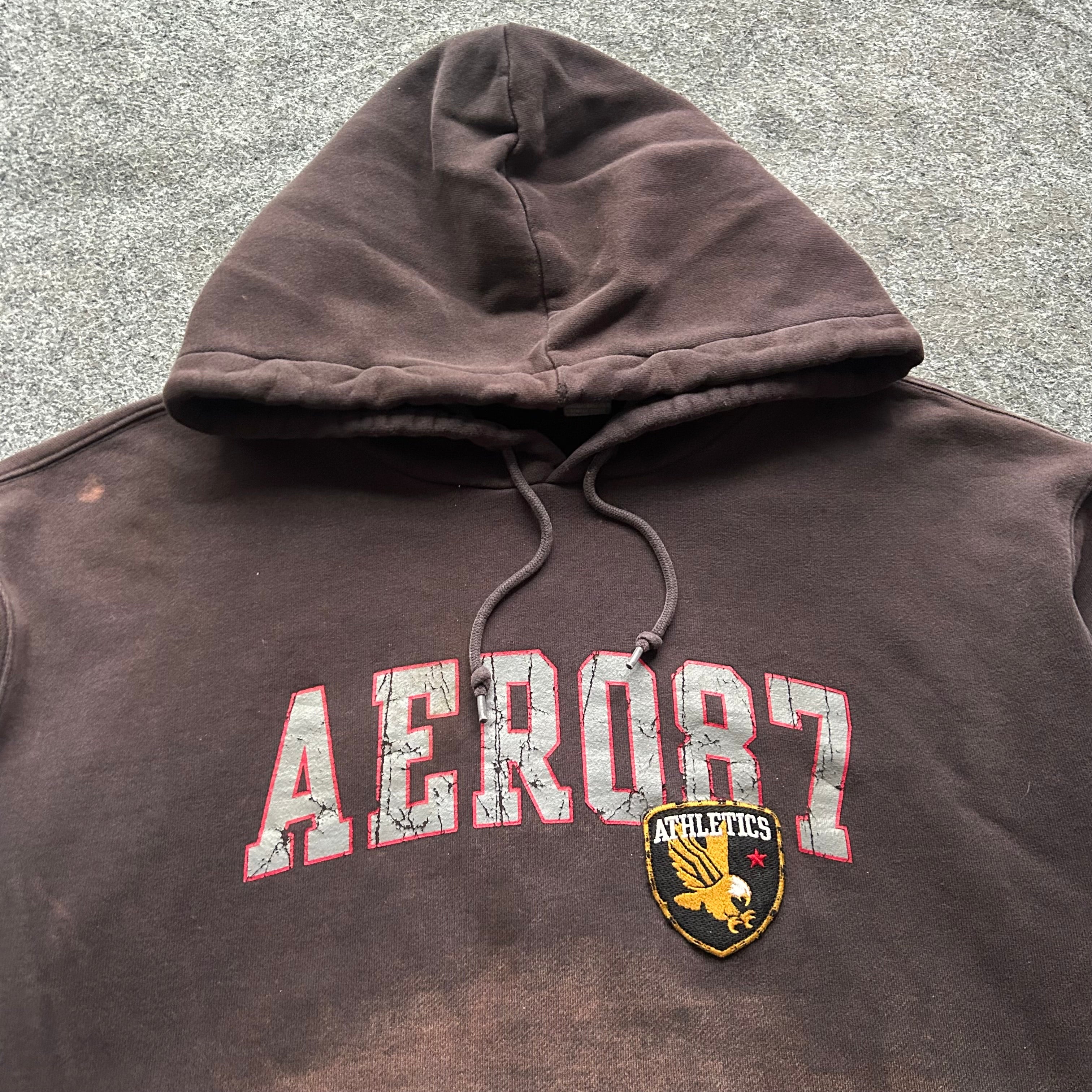 Vintage Distressed Aeropostale Aero87 Hoodie
