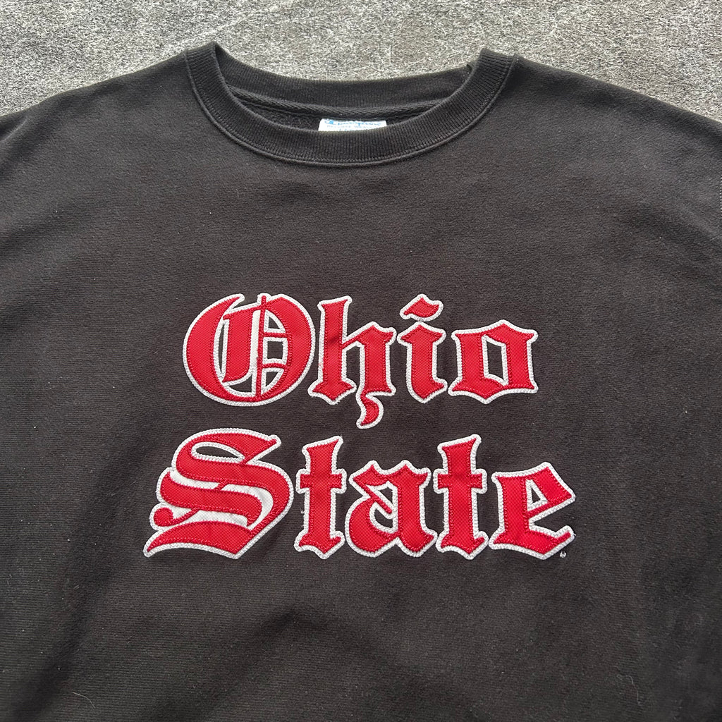Vintage Ohio State Old English Champion Reverse Weave Crewneck