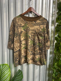 Vintage Realtree Camouflage Pocket T-shirt - Size Medium
