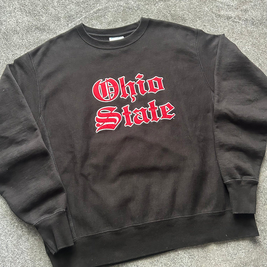 Vintage Ohio State Old English Champion Reverse Weave Crewneck