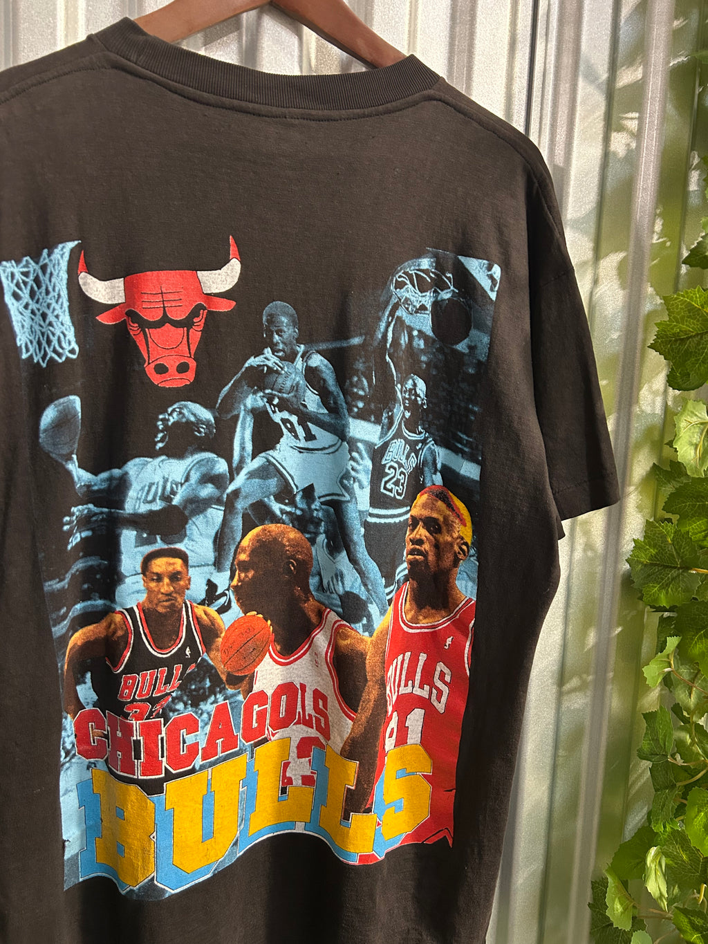 Vintage Chicago Bulls 1996 Champions Rap T-shirt - Size XL