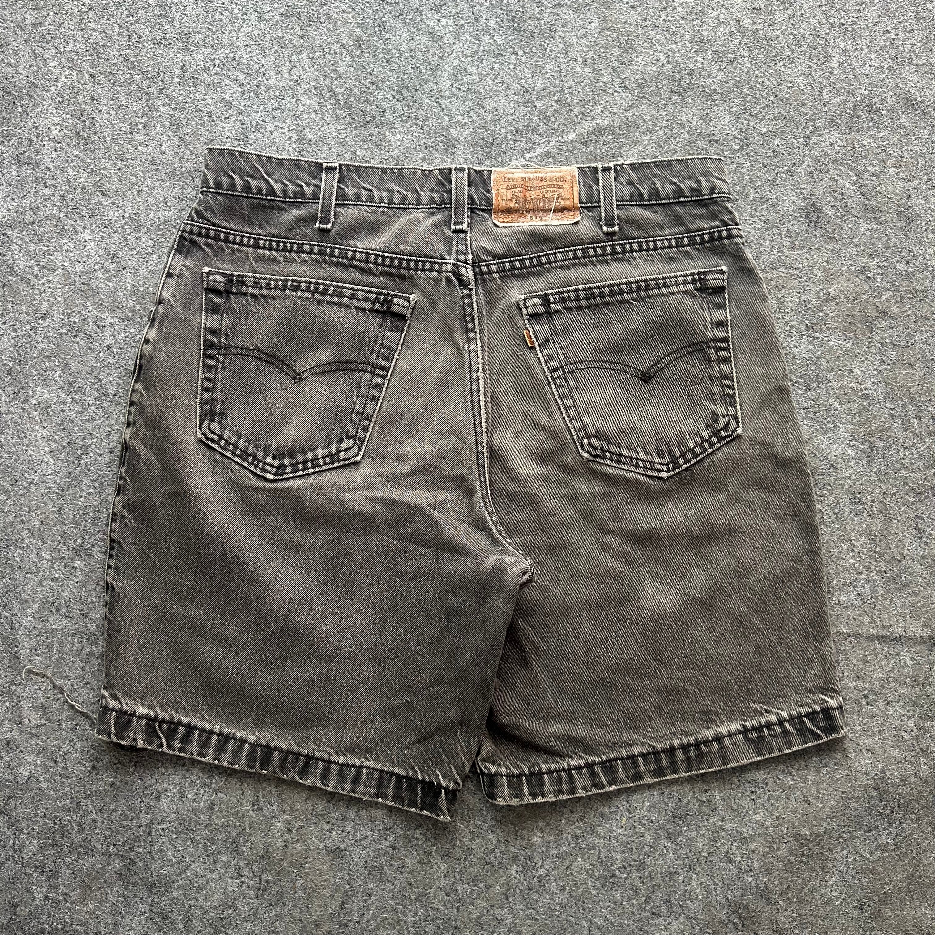 Vintage Faded Black Levi’s Jorts