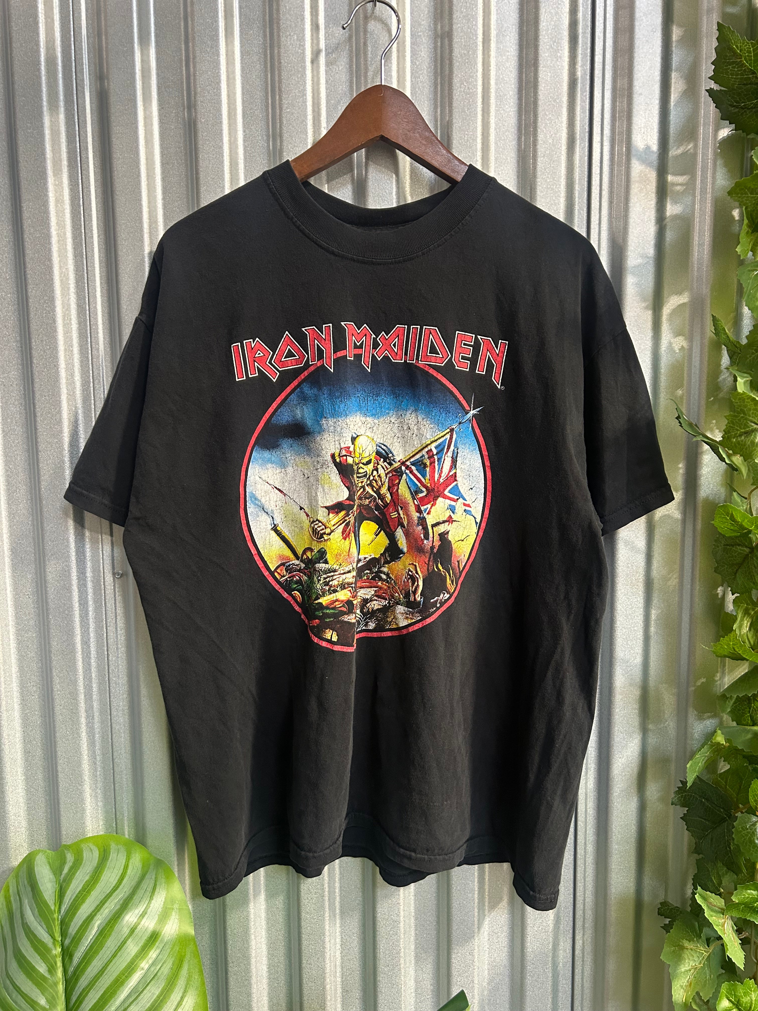 Vintage Iron Maiden The Trooper 2002 Band T-shirt - Size XL