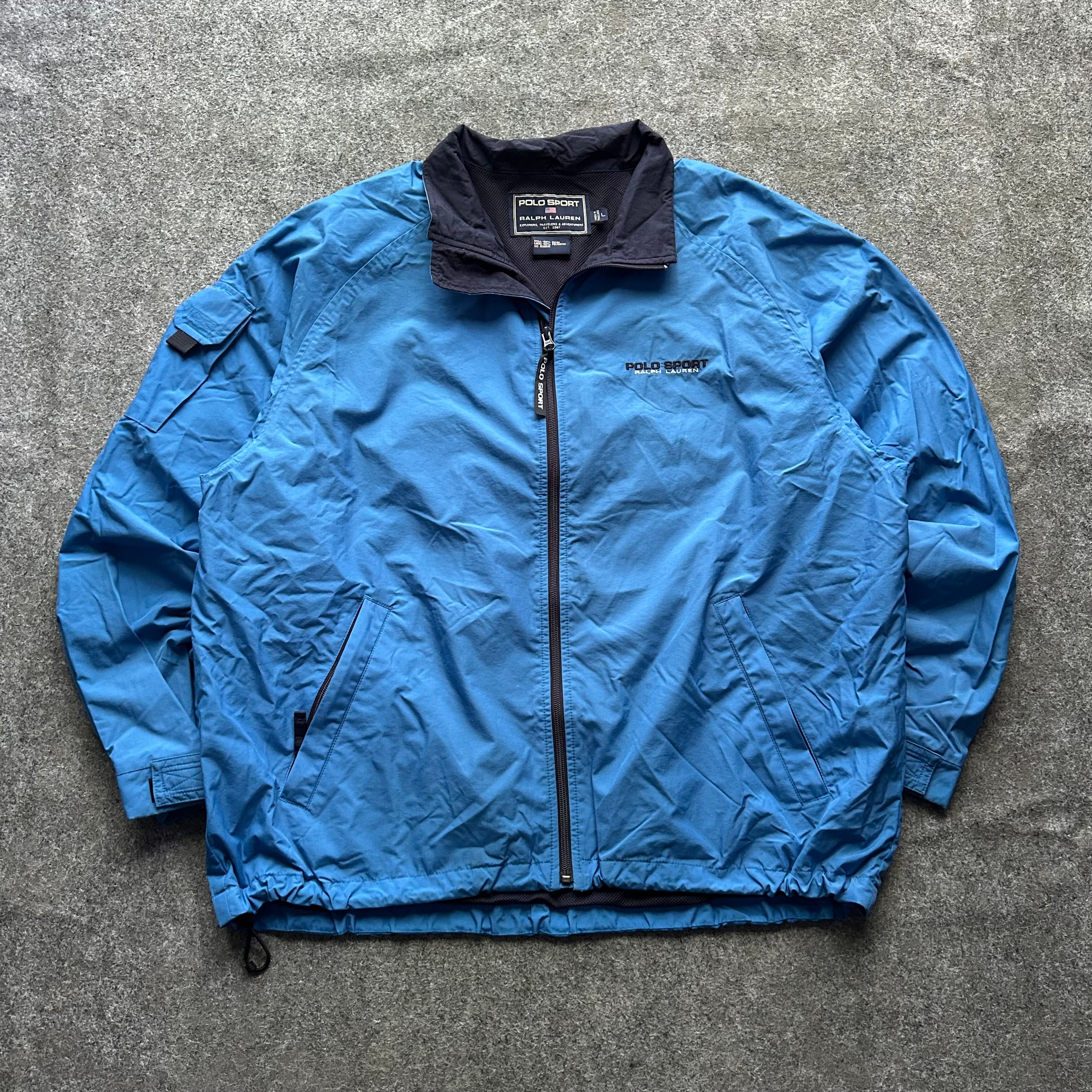 Vintage Polo Sport Ralph Lauren Windbreaker Zip Up Jacket